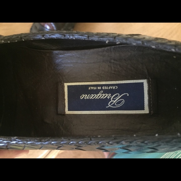 Bragano Crododile leather shoe - crafted in ITALY. main image 4
